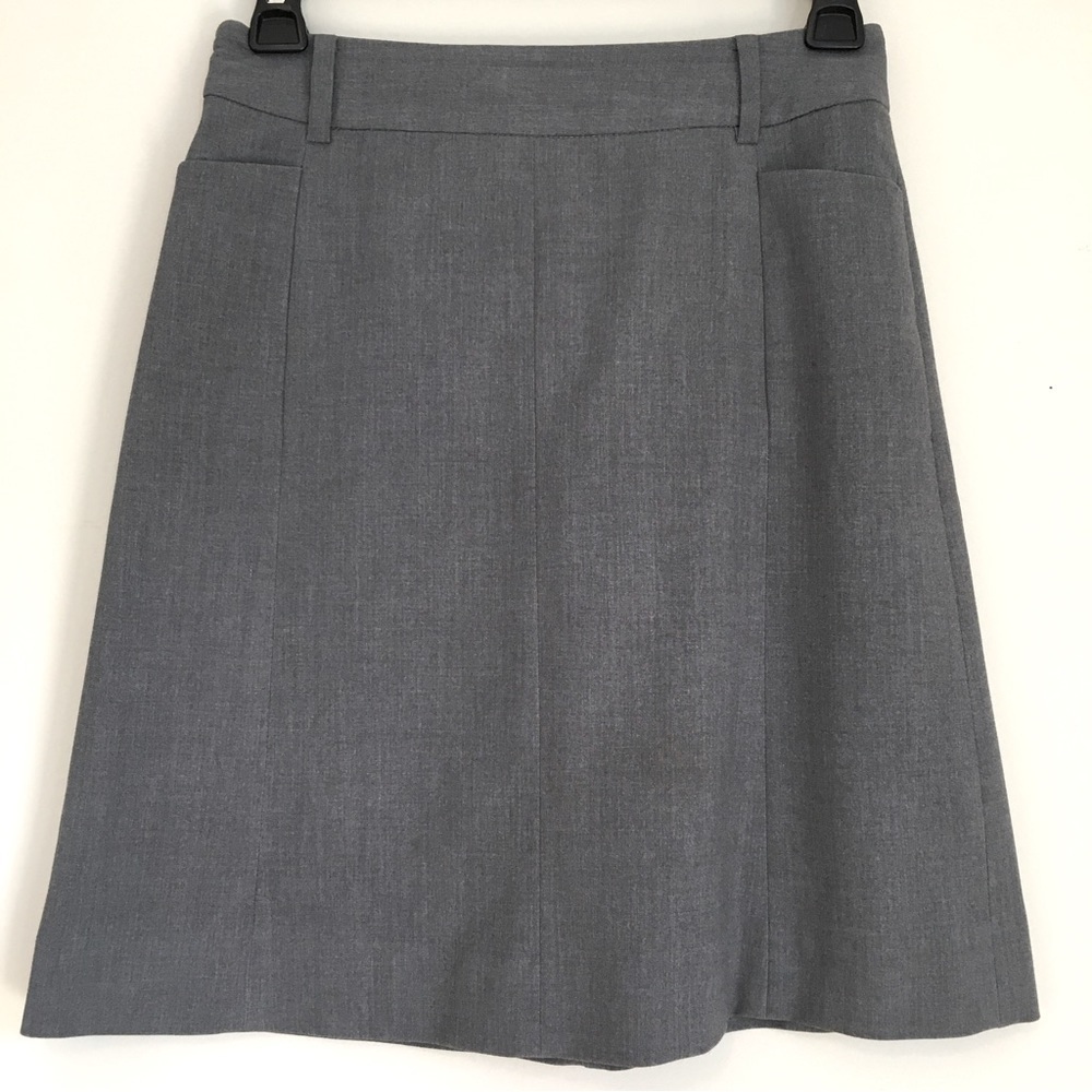 Vintage 90's Theme Gray A-Line Skirt